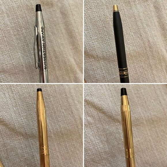Cross Pens Set of Five - 10k & 14k - Picture 2 of 2